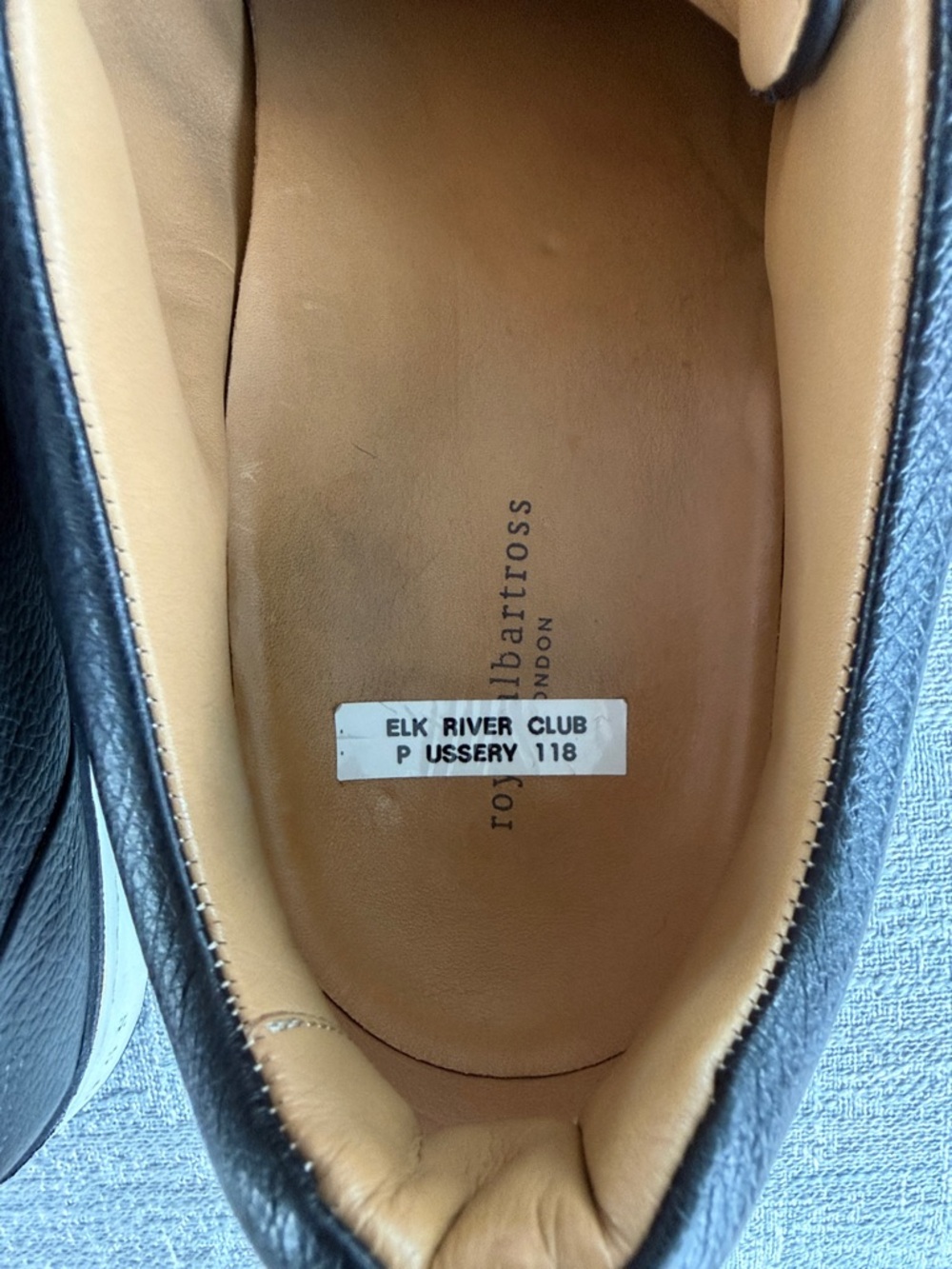 Royal Albartross Bond Golf Shoes Mens 12 Leather Spikeless Sneakers - Picture 11 of 11